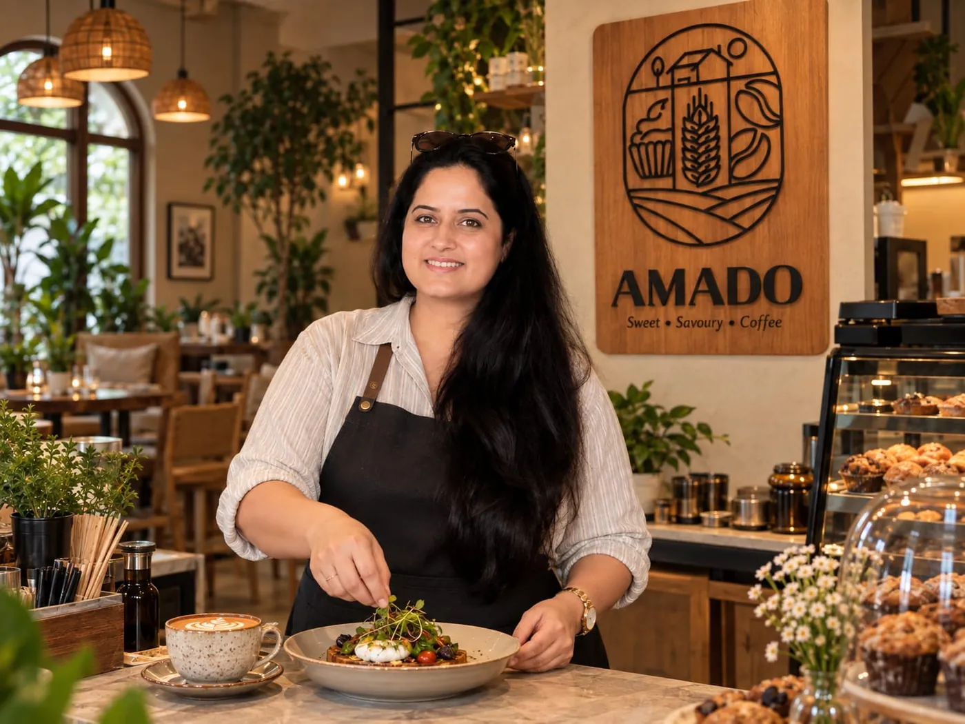 Chef Meenal Rai Shejwar — Founder of Amado Café