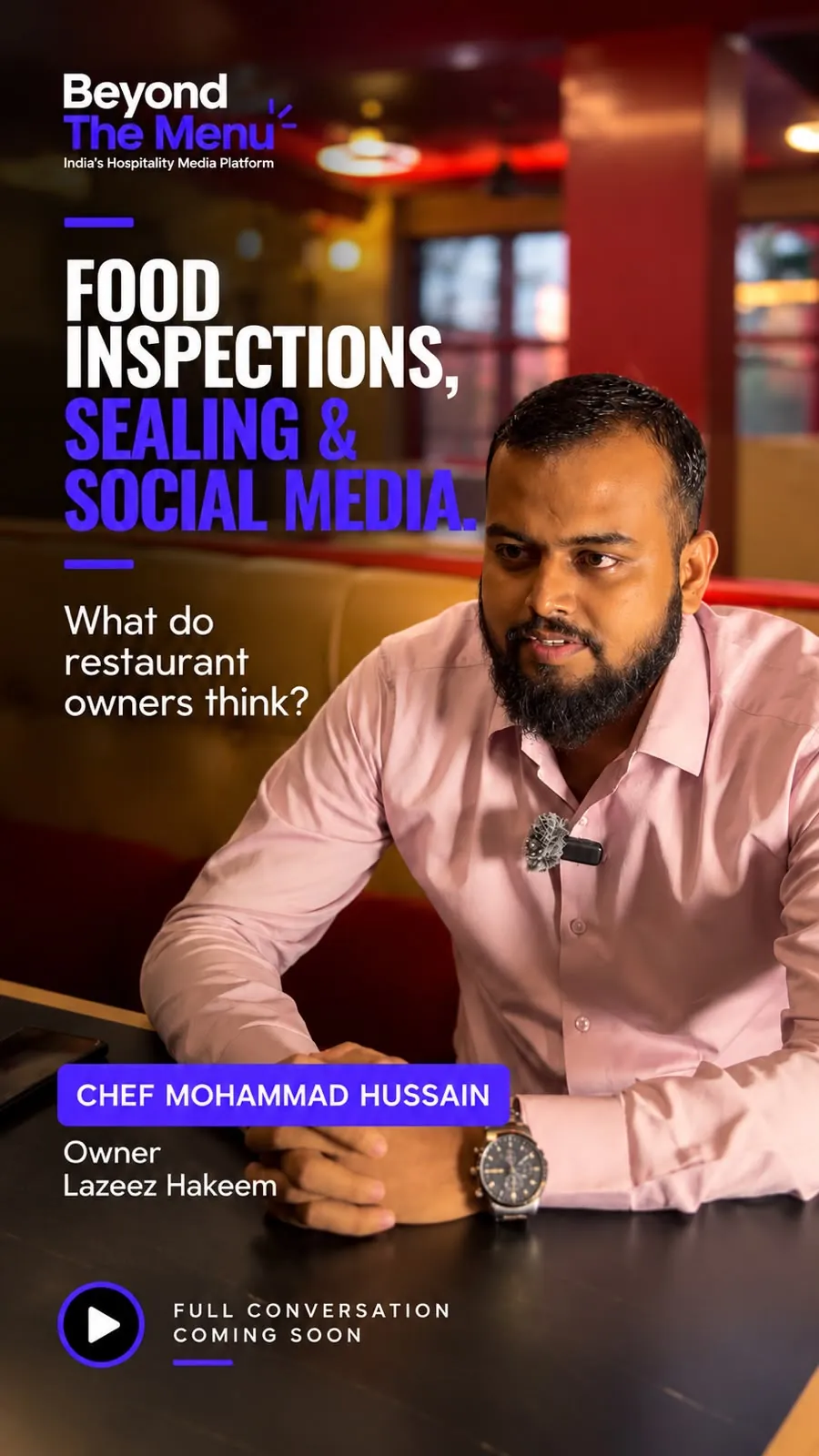 Chef Mohammad Hussain